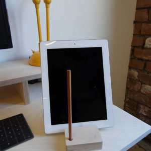 Slab tablet holder