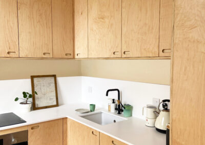 Maple Plywood Kitchen from The Life of Ply with recessed Handy hand holes
